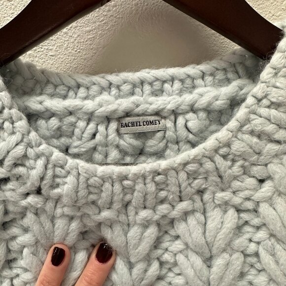 Rachel Comey Baby Blue Romulo Vest - Picture 4 of 7